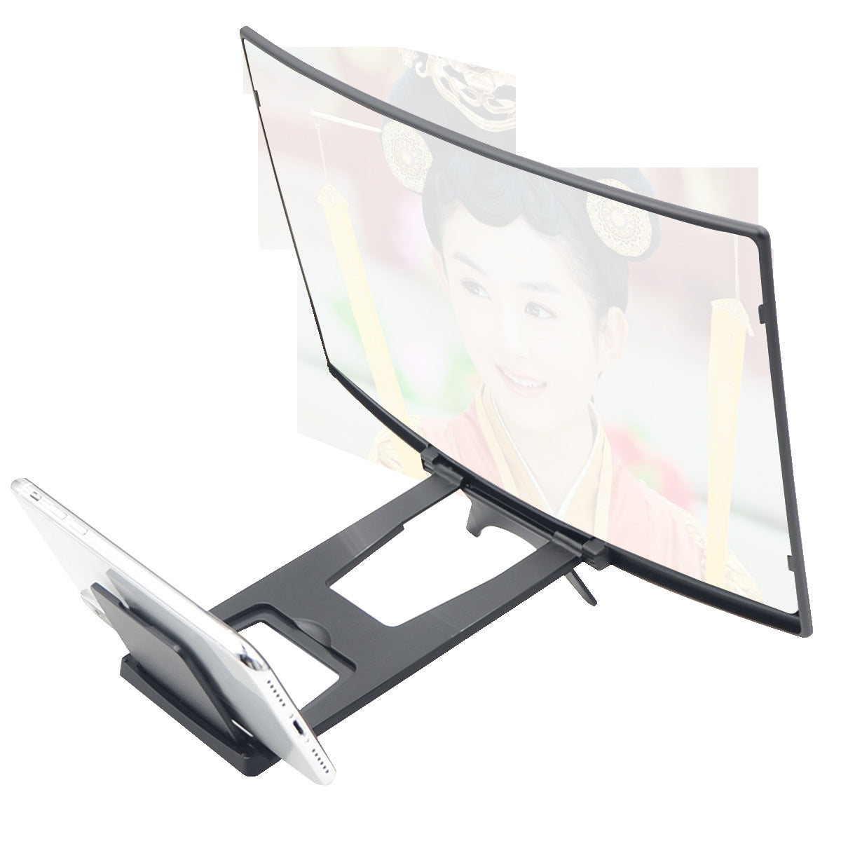 Mobile Phone Amplifier 12-inch Curved Mobile Phone Screen Amplifier